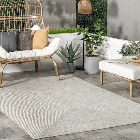Nuloom Wynn Braided Indoor/Outdoor Area Rug 6ft x 9ft HJFV01E-609